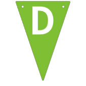 Personalisierter Text hinzufügen Wimpelkette (Zweite Fahne)