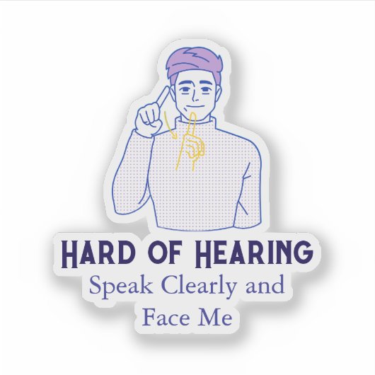 Personalisierter Text mit einem Schwerpunktsymbol Aufkleber (Vorderseite)