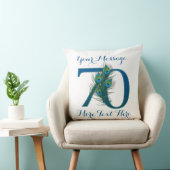 Personalisierter Text noble 70. Kissen (Stuhl )