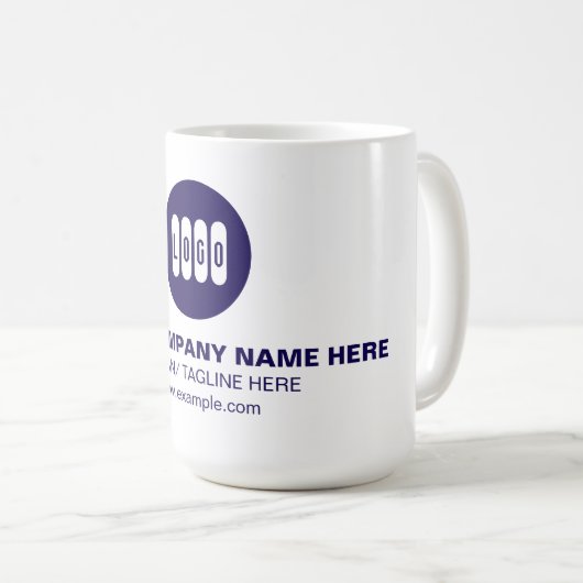 Personalisierter Text oder Design Kaffeetasse (VorderseiteRechts)
