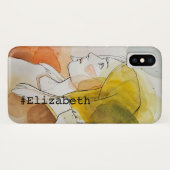 Personalisierter Text- und Bildbenutzerdefinierter Case-Mate iPhone Hülle (Rückseite (Horizontal))