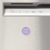 Personalisierter Text und Foto lustig cool Magnet (In Situ (Geschirrspüler))