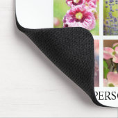Personalisierter Text und FotoCollage Mousepad (Ecke)