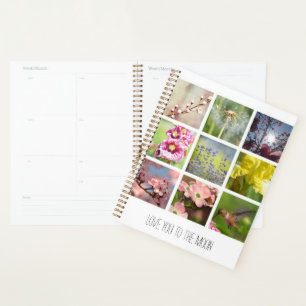Personalisierter Text und FotoCollage Planer
