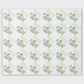 Personalisierter Textspass Geschenkpapier (Flach)