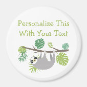 Personalisierter Textspass Magnet (Vorne)