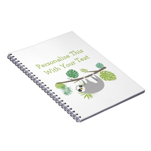 Personalisierter Textspass Notizblock (Rechte Seite)