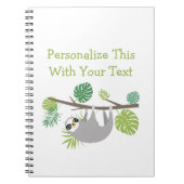 Personalisierter Textspass Notizblock (Vorderseite)