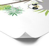 Personalisierter Textspass Poster (Ecke)