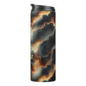 Personalisierter Thermal Tumbler aus schwarzem Mar Thermosbecher (Nach rechts gedreht)