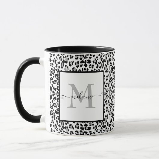 Personalisierter Tierdruck Tasse (Links)