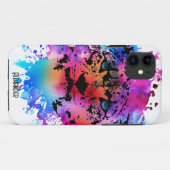 Personalisierter Tiger Kopf Case-Mate iPhone Hülle (Rückseite (Horizontal))