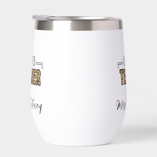 Personalisierter Tigerdrucklehrer (Rechts)