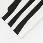 Personalisierter Tigergesicht Fleecedecke (Ecke)