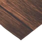 Personalisierter Tischläufer Stallholz Land rustik (Ecke)