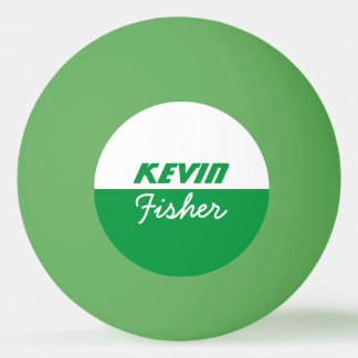 personalisierter Tischtennisball