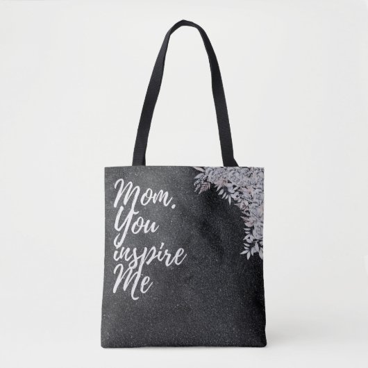 Personalisierter Tote Beutel für Mama Geschenk Ide Tasche (Vorderseite)