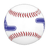 Personalisierter Trainer Nummer 1 Baseball (Rückseite)