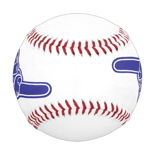 Personalisierter Trainer Nummer 1 Baseball (Rückseite)