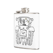 Personalisierter Traktor Flachmann (Links)