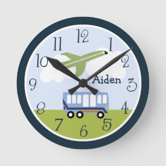 Personalisierter Transport Kids Uhr