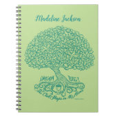 Personalisierter Traum groß Notizblock (Vorderseite)