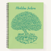 Personalisierter Traum groß Notizblock (Vorderseite)