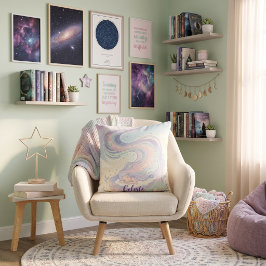 Personalisierter Träumerischer Pastell-Himmel Kissen