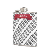 Personalisierter Trauzeuge Flachmann (Links)