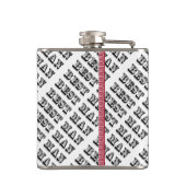 Personalisierter Trauzeuge Flachmann (Rückseite)