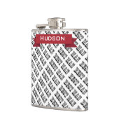 Personalisierter Trauzeuge Flachmann (Links)