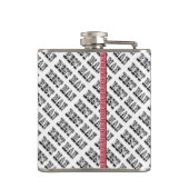 Personalisierter Trauzeuge Flachmann (Rückseite)