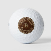 Personalisierter Trauzeuge Golfball (Vorderseite)