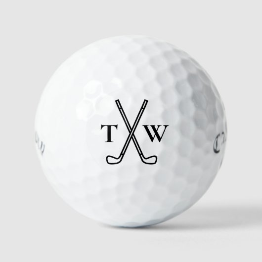 Personalisierter Trauzeuge Hochzeitsfeier Golfball (Vorderseite)