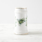 Personalisierter Trauzeuge Vater des Groom-Trauzeu Bierglas (Mittel)