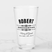 PERSONALISIERTER TRAUZEUGE WEDING PARTY TUMBLER GL (Vorderseite)