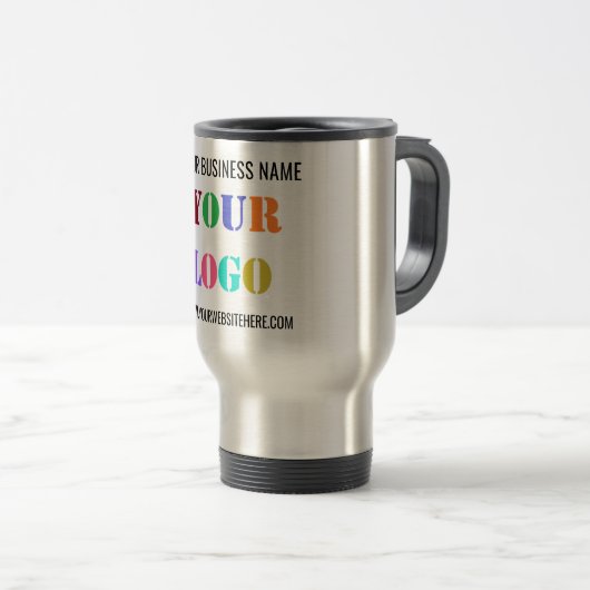 Personalisierter Travel-Mug für benutzerdefinierte Reisebecher (VorderseiteRechts)