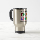 Personalisierter Travel-Mug für benutzerdefinierte Reisebecher (Vorderseite Links)