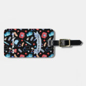 Personalisierter Travel Nurse Arbeitspassetag Gepäckanhänger (Vorderseite horizontal)