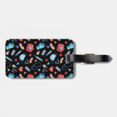 Personalisierter Travel Nurse Arbeitspassetag Gepäckanhänger (Rückseite horizontal)