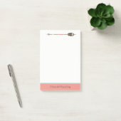 Personalisierter Tribal Arrow-Notizblock Post-it Klebezettel (Büro)