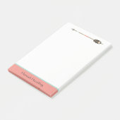 Personalisierter Tribal Arrow-Notizblock Post-it Klebezettel (angewinkelt)
