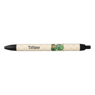 Personalisierter Triceratops-Dinosaurier-Stift Kugelschreiber