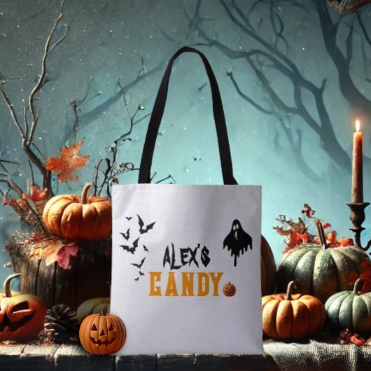 Personalisierter Trick oder TreatHalloween Tasche