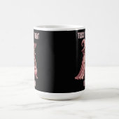Personalisierter Trick-or-Treat Capybara Hexenumha Kaffeetasse (Mittel)