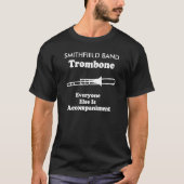Personalisierter Trombone-Abschnitt-marschierendes T-Shirt (Vorderseite)