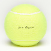Personalisierter Trophäe-Tennisball Tennisbälle (Rückseite)