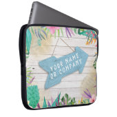 Personalisierter tropischer iMac-Laptop-Sieb Laptopschutzhülle (Vorne Rechts)