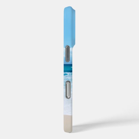 Personalisierter tropischer Sandstrand Case-Mate iPhone Hülle (Rückseite / Rechts)