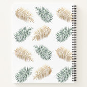 Personalisierter tropischer Strand Notizblock (Rückseite)